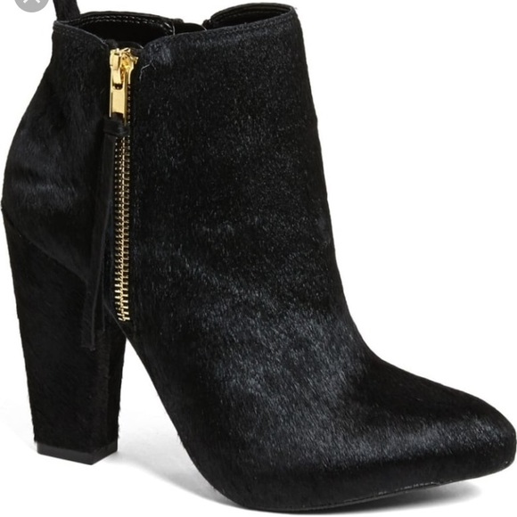 Steve Madden Shoes - Steve Madden Joplynn Calf Hair Bootie 6.5